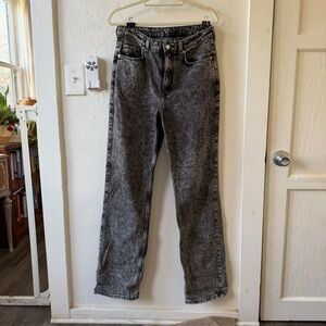 Weekday Rowe Extra High Straight Jeans